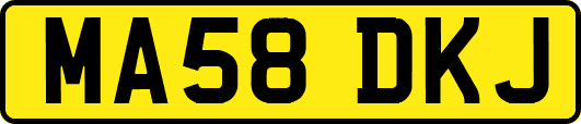MA58DKJ