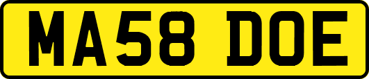 MA58DOE