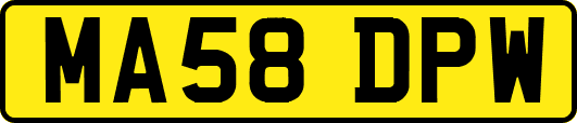 MA58DPW