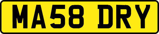 MA58DRY
