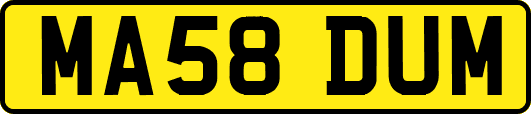 MA58DUM