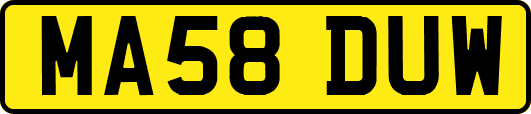 MA58DUW