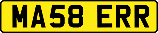 MA58ERR