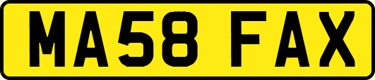 MA58FAX