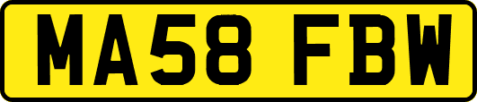 MA58FBW
