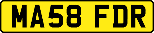 MA58FDR