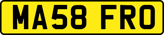 MA58FRO