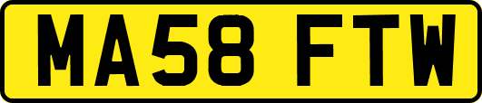 MA58FTW