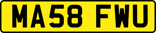 MA58FWU