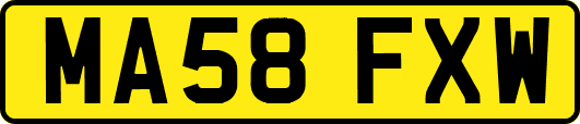 MA58FXW