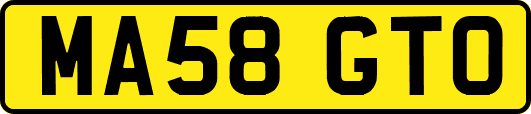 MA58GTO