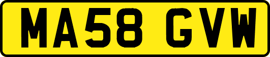 MA58GVW