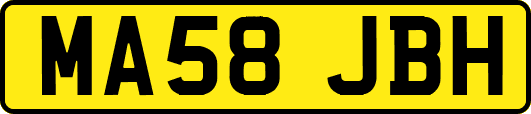 MA58JBH