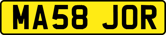 MA58JOR