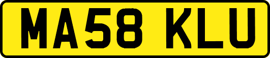MA58KLU