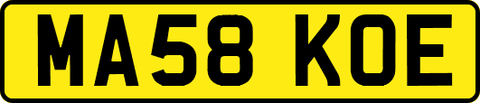 MA58KOE