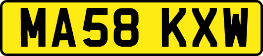 MA58KXW