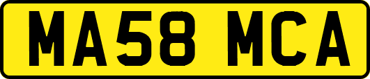 MA58MCA
