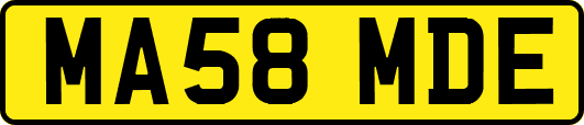 MA58MDE