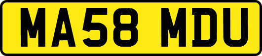 MA58MDU