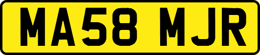 MA58MJR