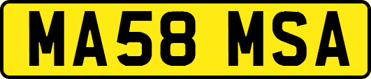 MA58MSA