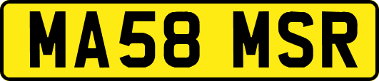 MA58MSR