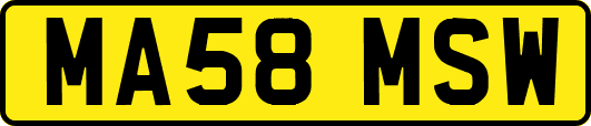 MA58MSW