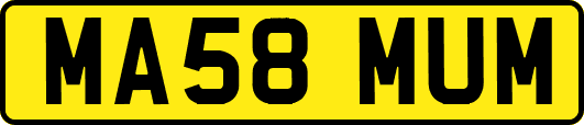MA58MUM