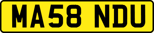 MA58NDU