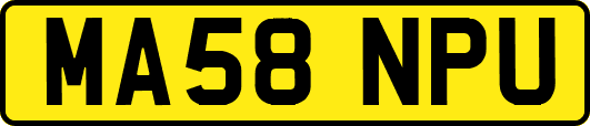 MA58NPU