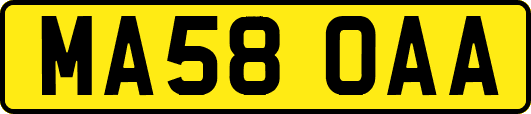 MA58OAA