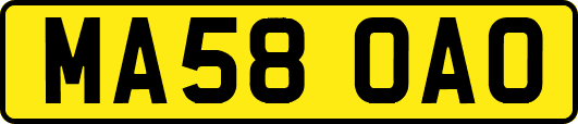 MA58OAO