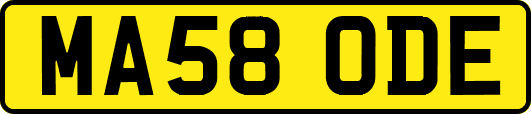 MA58ODE