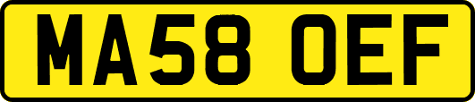 MA58OEF