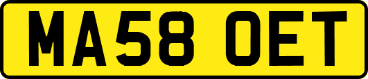 MA58OET