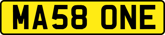MA58ONE