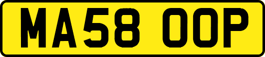 MA58OOP