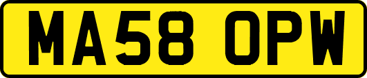 MA58OPW