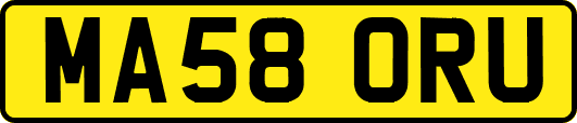 MA58ORU