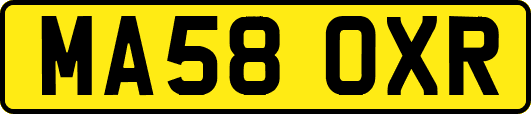 MA58OXR