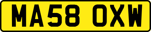 MA58OXW
