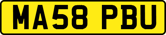 MA58PBU