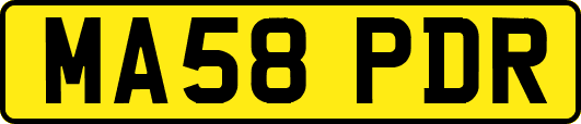 MA58PDR