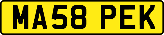 MA58PEK