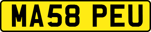 MA58PEU