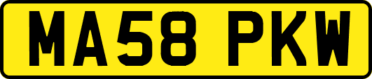 MA58PKW