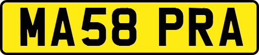MA58PRA
