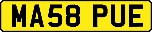 MA58PUE