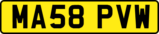 MA58PVW